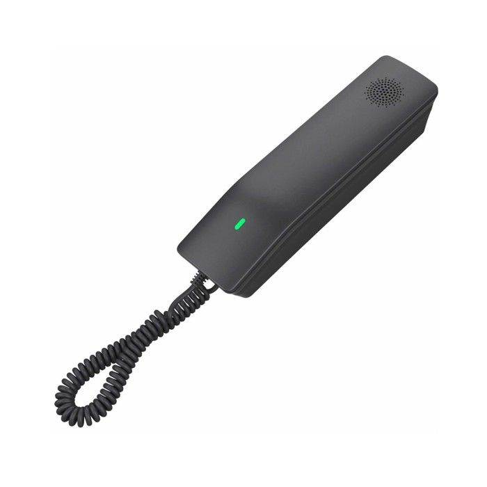 Téléphone compact - Noir - Wi-Fi intégré - Design élégant - Compact et léger - Idéal pour les déplacements