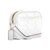 New COACH Camera Leather Camera Bag, Crossbody Bag, Shoulder Bag Women's Glacier White C9926-IMRFF