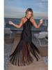 Abito con frange a halter europeo - Moda da donna sexy e comoda