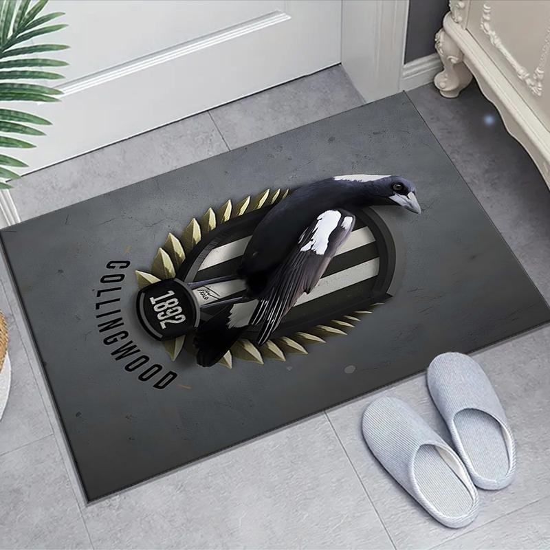 1pc Football Team Design Area Rug - Non-Slip, Soft & Cozy Floor Mat for Living Room, Bedroom, Office - Indoor/Outdoor Decorative Carpet