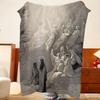 Artist G-Gustave D-Dore Throw Flannel Throw Blanket, Lightweight Cozy, Durable Washable cute Cool