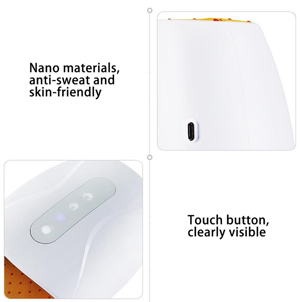 18W Electric Hand Massager Palm Finger Acupoint Wireless Massage Air Pressure Air Compression Finger Massager