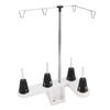 4 Spools Thread Holder Plastic and Stainless Steel Multipurpose Spool Stand for Household Sewing Mac