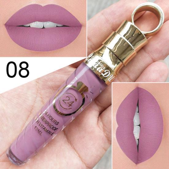 Lip Tint Gloss Tekutá rtěnka Voděodolný hydratační make-up