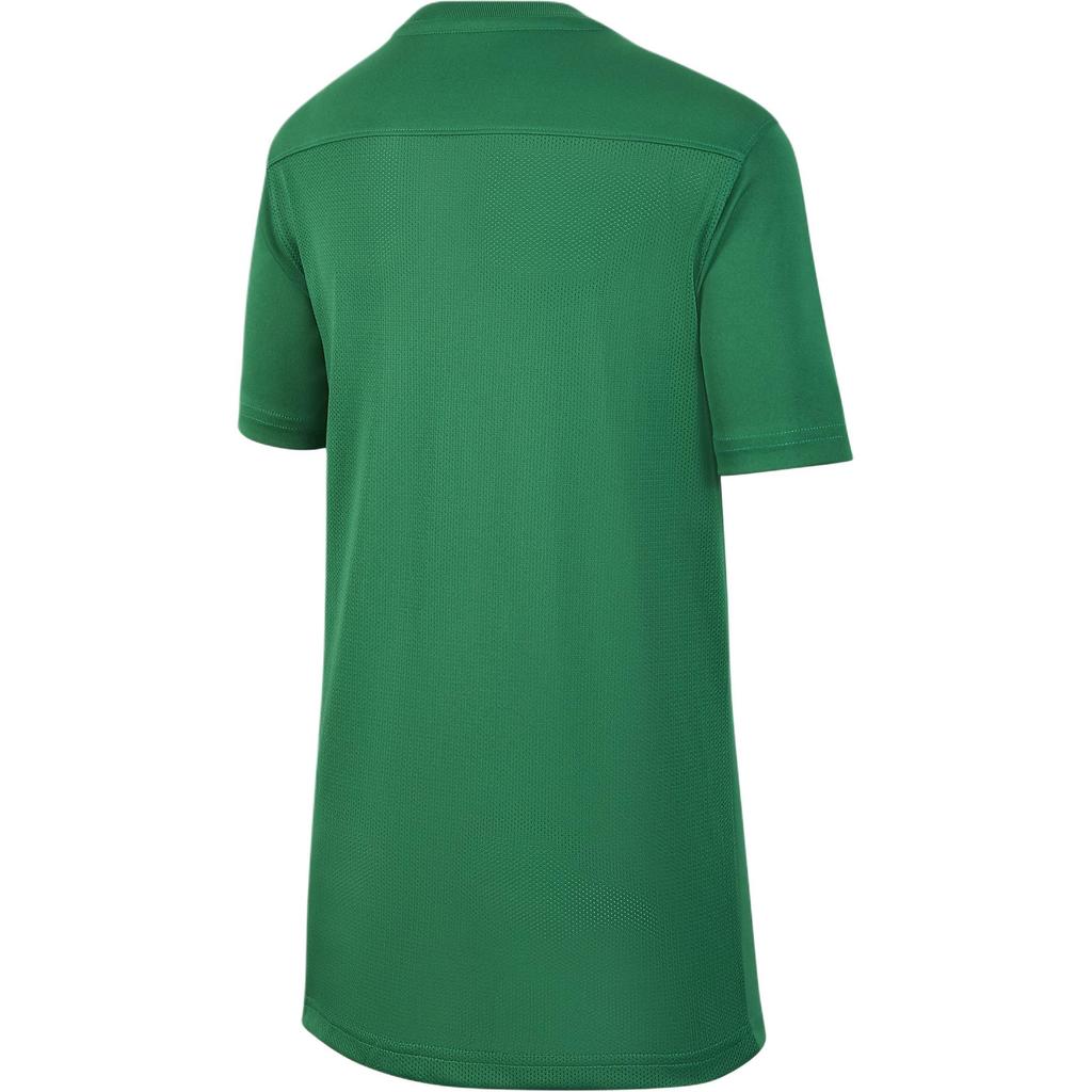 Nike Dri-Fit Park VII Quick-Drying Soft Comfortable Short Sleeve T-Shirt Kids Tops Soft-Green White HF0529-302