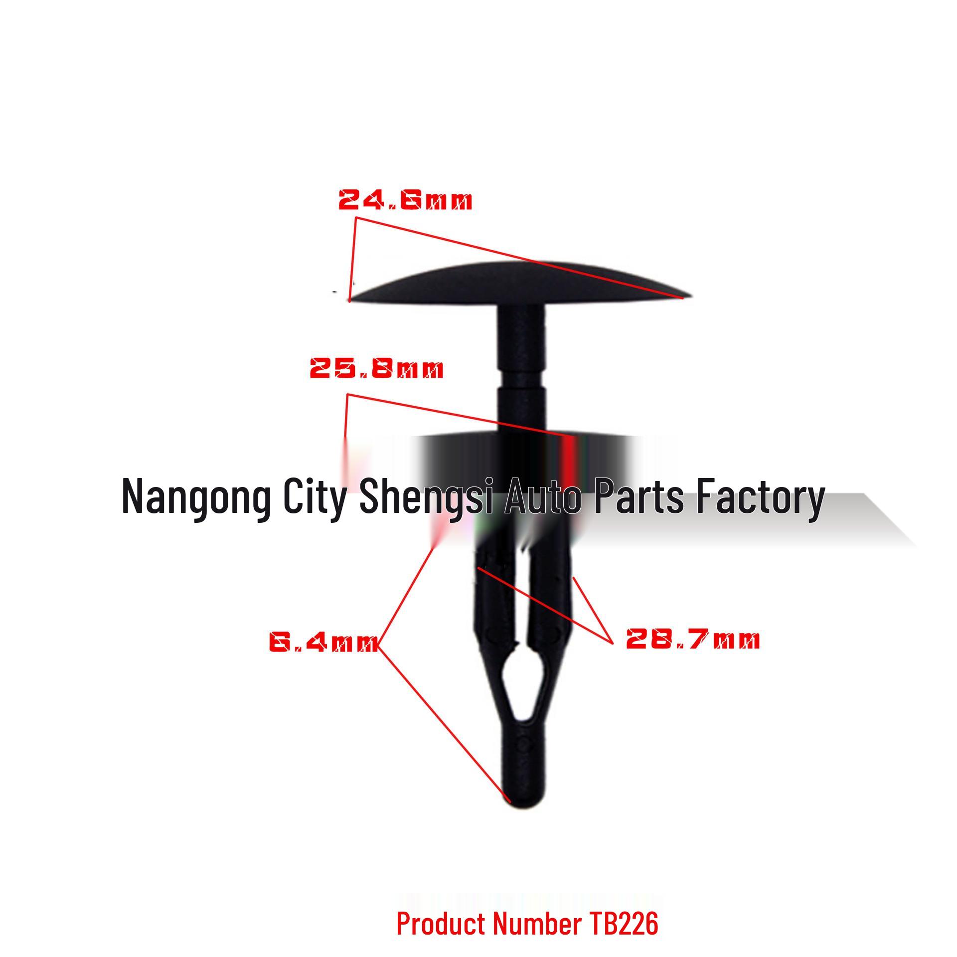 

Chrysler Jeep Cherokee Luxury Exterior Trim Attachment Clips 10000 Units