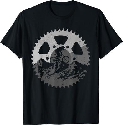 Lustige Mountainbike-Kunst für Männer Frauen MTB Mountainbiker Geschenk Unisex T-Shirt