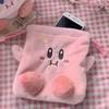 Cute Kirby Pouch Travel Portable Multipurpose Poggle Mi