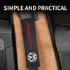 2026 Hot For Volkswagen VW 1/2pcs Suede Car Safety Belts Shoulder Protection For Volkswagen Jetta Golf Passat Polo Tiguan Arteon