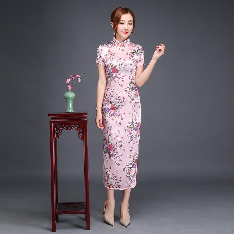 Элегантное Ципао 2023 Большого Размера: Ретро, Высококлассная мода для молодых исполнителей S(Reference weight 85-95 catties)