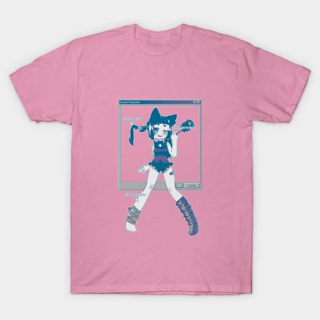 T Shirt Women Ghostly System Harajuku Print Kawaii Tshirt Summer Short Sleeve Female T-Shirt Top Tee