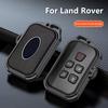 Aluminum Alloy Leather Car Remote Case Cover Holder Shell for Land Rover Range Rover Sport Evoque Velar Freelander 2 Discovery 5