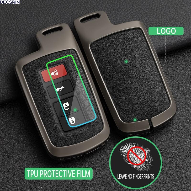 Autoschlüsselhülle Abdeckung Schale Schlüsselanhänger für Toyota Auris Camry RAV4 Avalon Yaris Verso 2012 2013 2014 2015 2016 2017 2018 Autozubehör