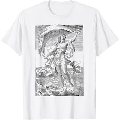 Venus De Milo Detailed Illustration T-Shirt