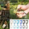 Safety Carry Item Clip Anti-drop Hanging Buckle Camping Climbing Buckle  Outdoor Tool Accessories
