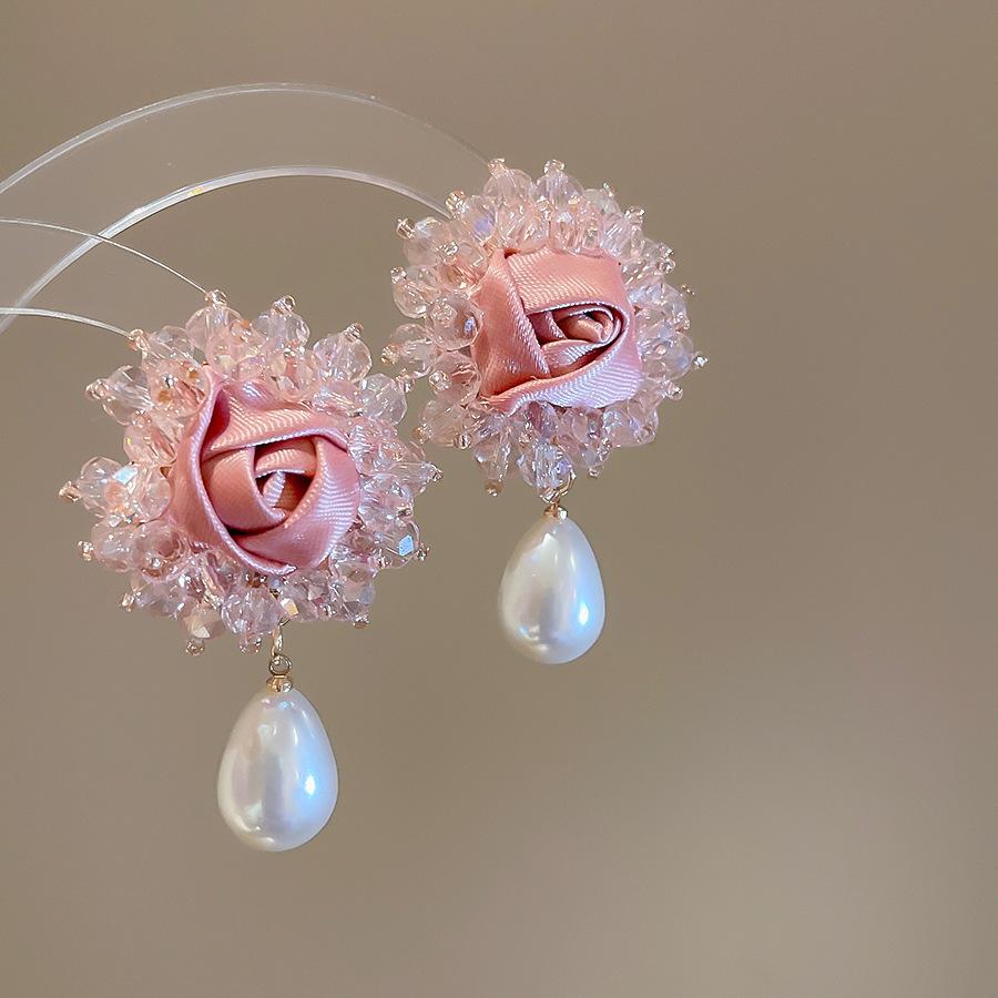 Fashion Earrings, Retro Light Luxury Long Style Earrings, Fresh and Sweet Earrings, High-end Sense Earring Jewelry Gift