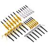 30PCS Party Blowers Metallic Fringed Party Horns Whistles Noisemakers Party Favors for Adults Birthday Graduation Gold