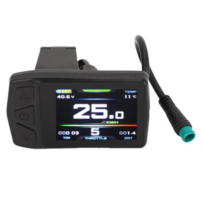 Electric Bike LCD Display Meter Color Display for KT LCDTF01U Electric Scooter LCD Panel with 5pin Waterproofing