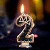 Creative Crown Birthday Number Candles - Adult & Kids Cake Decoration Topper