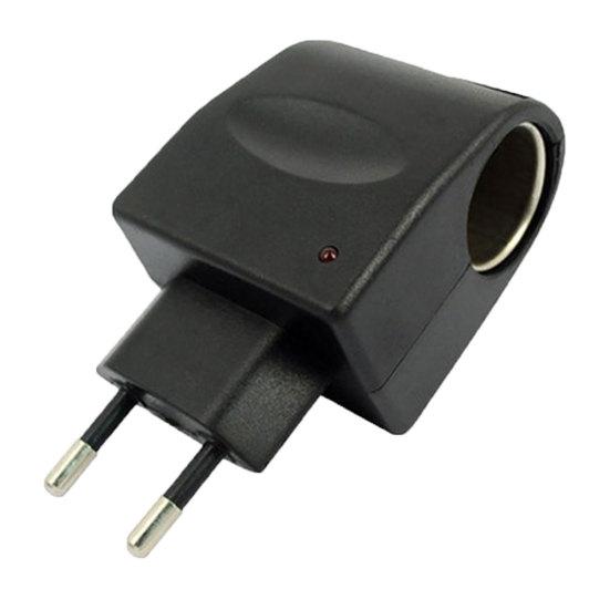 Ac 90V-240V To 12V Car Cigarette Lighter Power Adapter Converter Eu/Us Plug