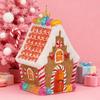 Yousheng Gingerbread House Christmas Decoration Resin Gingerbread Christmas Tree Hanging Ornaments for Tree Holiday Party Home Decor