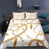 Dark Gold Theme Duvet Cover Set 3D Print Polyester Comforter Cover King Queen Twin Full Size for Men Women Kid Girls Bedding Set