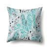 Polyester Pillowcase Plant Fresh Car Decoration Home Printed Pillowcase Sofa Cushion Cover