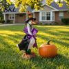 Goose Outfit with Pumpkins 1 Set Halloween Outfit, Lawn Festive Clothes Pumpkin Spider Pointed Costume Elements Hat, Porch for 23 Inch Statue Outdoor