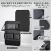 Seat Back Rear Seat Car Large Leather Pocket, Storage, Table, Foldable, Capacity, Multifunctional, Material, Black.