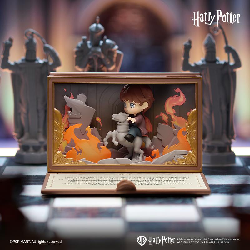 POP MART Harry Potter:Hogwarts Biographical Series Scene Sets Blind Box (Single Pack / 10-Piece Set)
