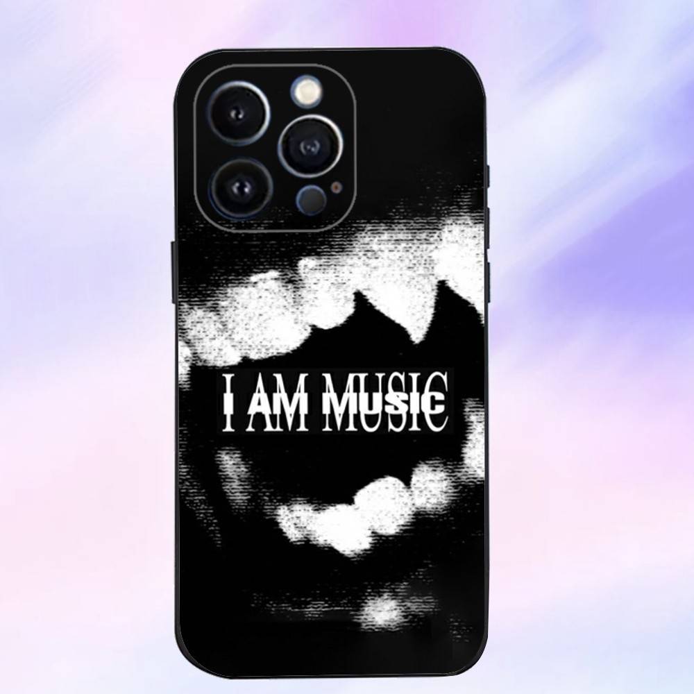 

МУЗЫКА P-Playboi Carti Чехол для телефона Для iPhone 17,16,15,14,13,12,11 ,Pro Max,XS,X,XR,SE,Mini,8,7,Мягкий силиконовый черный чехол iPhone16pro