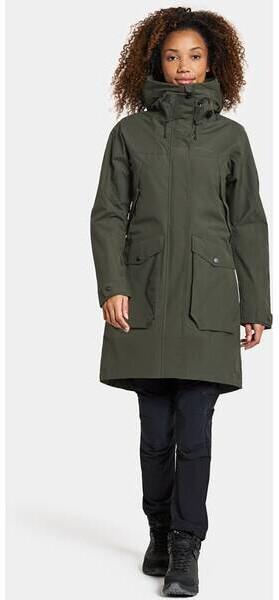 Куртка Didriksons Thelma Parka 10 (504812) WNS Parka глубокий зеленый