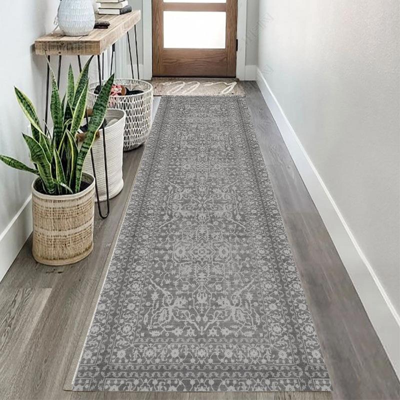 Bohemian Corridor Carpet el Passageway Anti-slip Floor Mat Washable and Durable Kitchen Stair Carpet Home Decoration