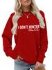 Women's Casual European & American Winter Pullover Sweatshirt