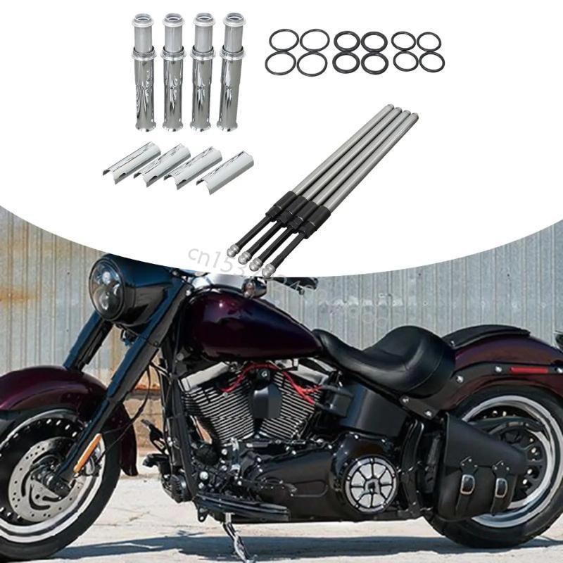 Adjustable Pushrod and Cover for Davidson 1999-2017 Twin Models Replacement Accessory 106-6051 0928-0023 493889 D7WD