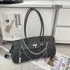 Womens Fashion Denim Crossbody Bag Casual Shoulder Handbag Daily Use