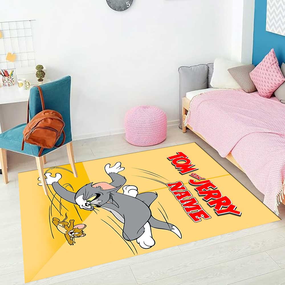Warner Bros. Funktioniert (32) Personalisieren Sie Ihren Namens-Teppich, Ihr Bürostuhl-Kissen, Ihr Geschenk für Schlafzimmer und Wohnzimmer zu Hause.