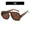 Vintage Big Frame Square Women Sunglasses Brand Black Cool Men Sun Glasses One Piece Designer Pilot Sun Glasses Eyeglasses