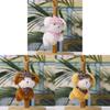 Plush Dog Keychain Toy With Pp Cotton Filling For Bag Decorations And Collecting