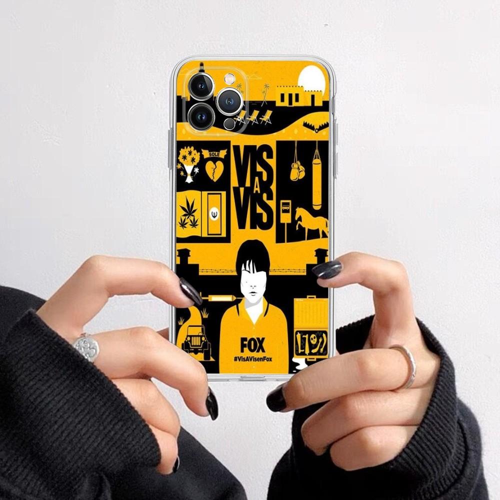 Vis a Vis Phone Case for iPhone 16 15 8 7 6 6S Plus X SE XR XS 14 11 12 13 Mini Pro Max Mobile Case