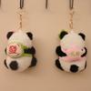 Chengdu Backpack Panda Plush Pendant for Female Students Schoolbag Hanging Ornaments Gift Doll Keychain Plush Toy