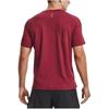 Under Armour Solid Color Brand Logo Running Breathable Short Sleeve T-Shirt Men Tops Pink 1370338-664