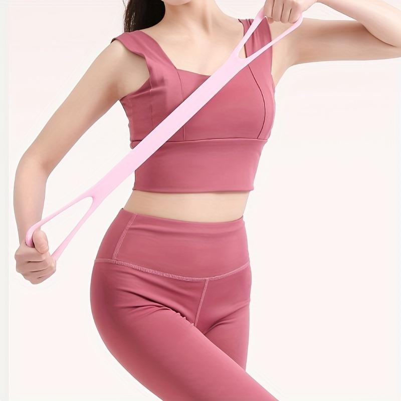 Yoga Resistance Band, High Elasticity for Back Extension To Shape the Body, Strength and Flexibility Training, Gym, Outdoor Spor