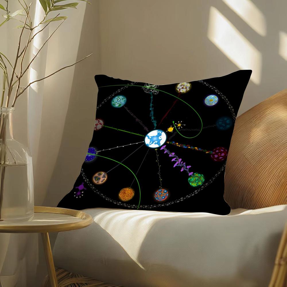 Web Comics H-Homestuck Funny Pillow Case Pattern Printed Pillowcase For Living Room Sofa Cushion Cover & Bedroom Decor