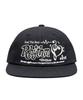 VENHIT Heart Rhythm Flat-Brimmed Cap_Black