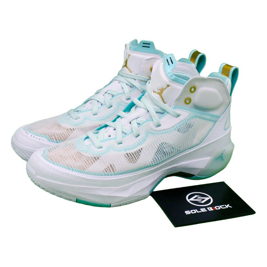 Jordan 37 PF x Guo Ailun Mid White Island Green - DV0921-173 40.5