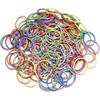 200Pcs Small Assorted Rubber Bands Bulk Elastic Wide Money Colorful Rubber Bands
