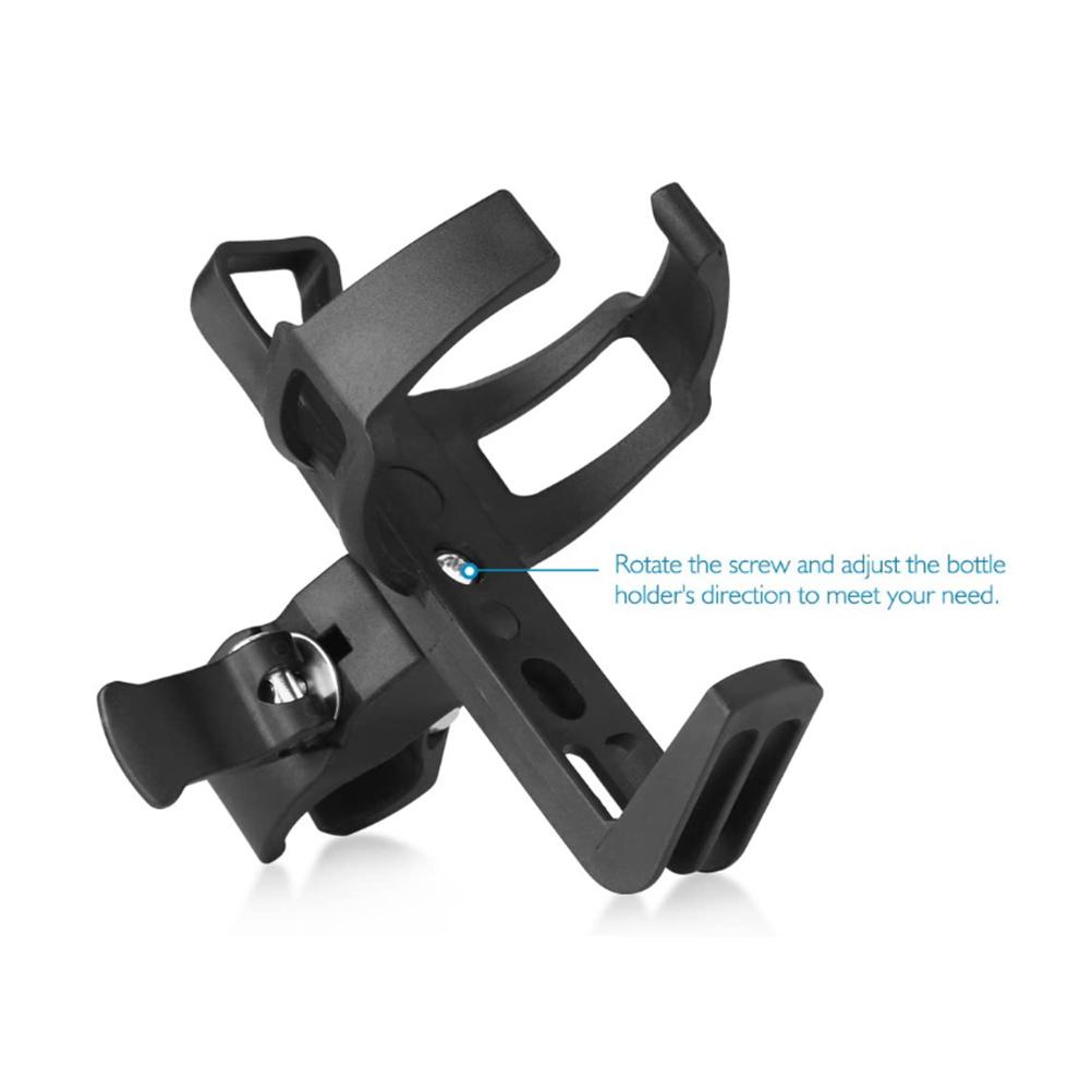 Bike Water Bottle Holder Bike Cup Holder 360 Degree Rotating Drink Holder for  Bike Water Bottle Cage