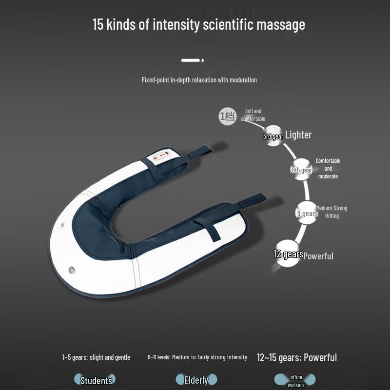 

Taichang Qiao Qiao Le Electric Percussion Shoulder Neck Massager