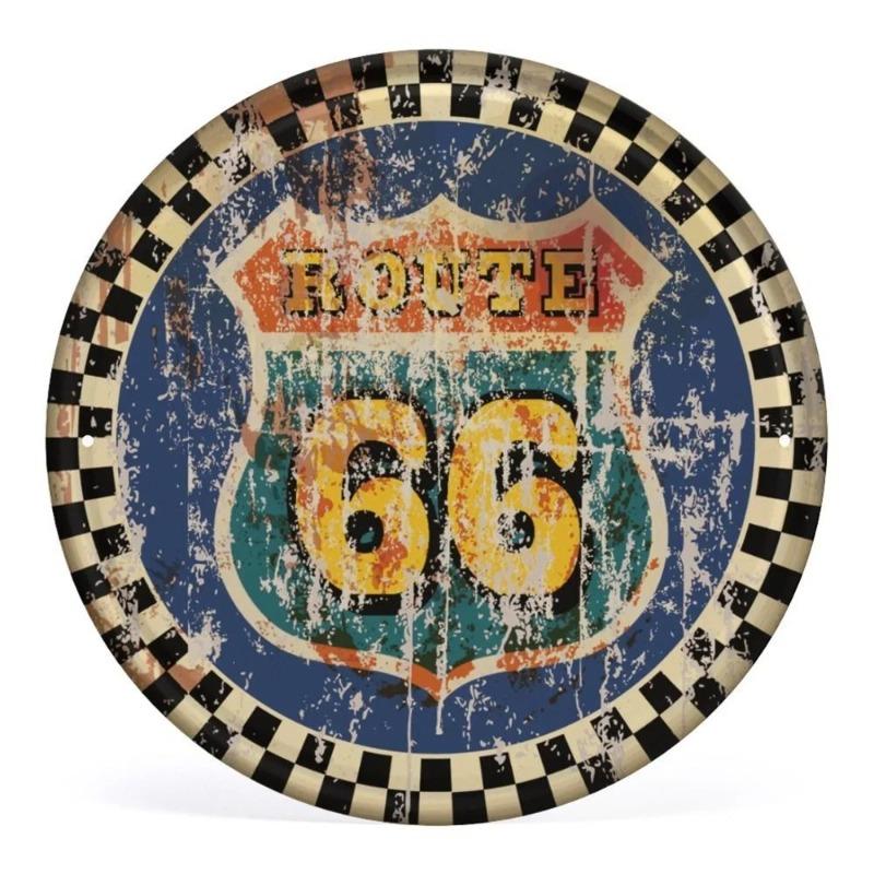 Vintage Metal Wall Art Plaque 20x20cm, Kitchen Coffee Bar Cafe Decor Sign